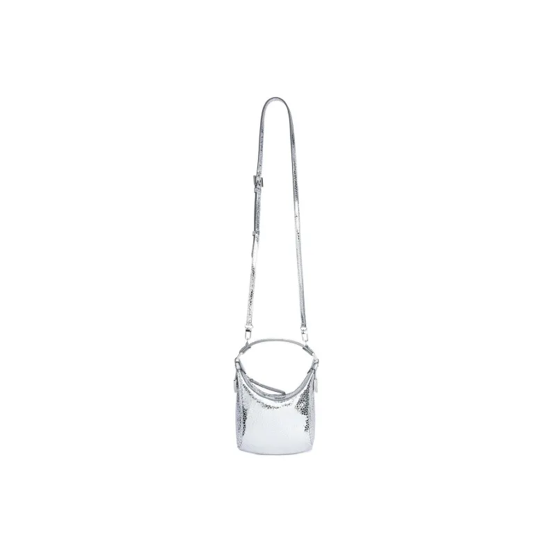 By Far Cosmo Metallic Top handle Bag-1