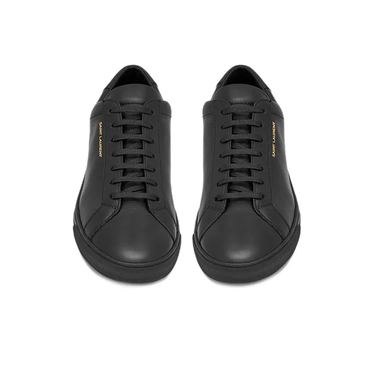 SAINT LAURENT Andy Low Black-2