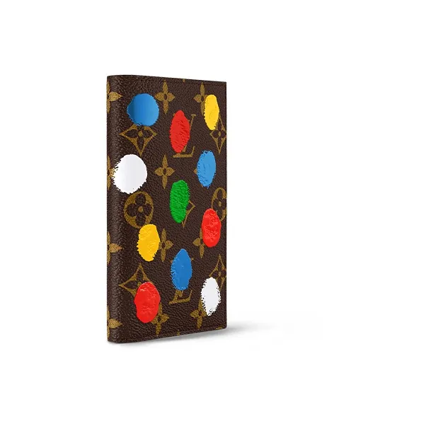 LOUIS VUITTON X Yayoi Kusama Passport Cover Monogram Multicolor-1