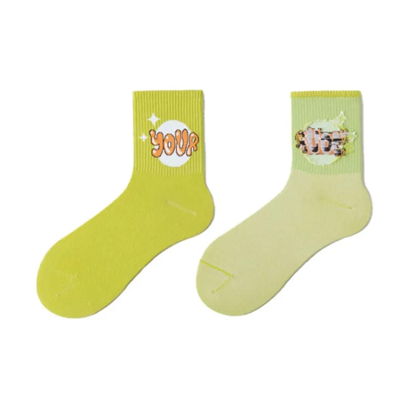 JKN Unisex Mid Calf Socks-1
