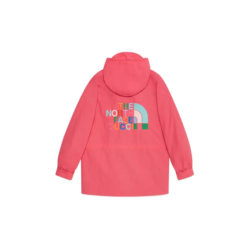GUCCI X The North Face Coat Dark Pink-1