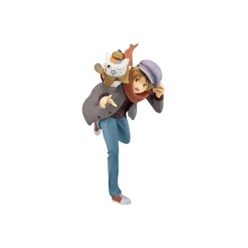 BANDAI Ichiban Kuji Natsume's Book Of Friends Detective Kitten Teacher A Prize & Mimi Teacher Scale Figures