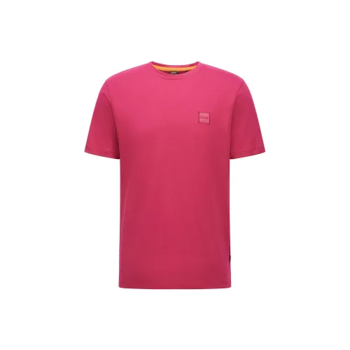 HUGO BOSS T-Shirts Men Pink