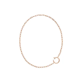 CARTIER Juste Un Clou Series 18K Rose Gold Necklaces Women's