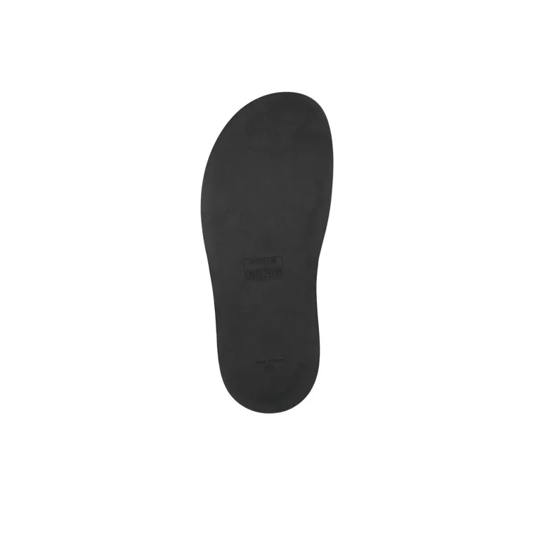 MOSCHINO Logo-jacquard Touch-strap Sandals-4