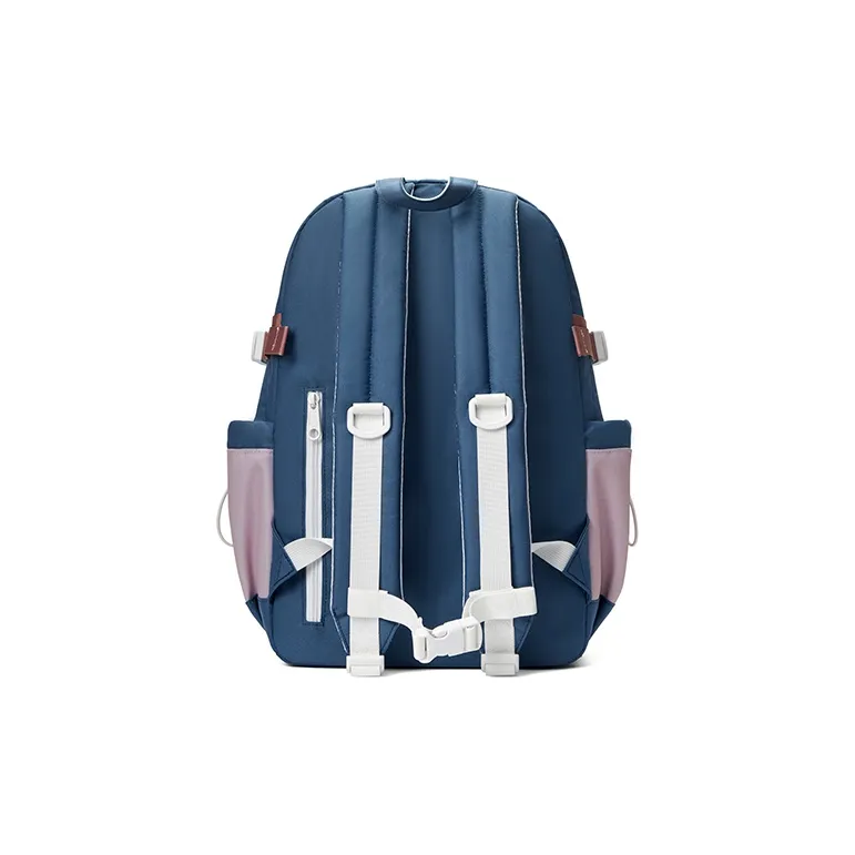 MR.ACE HOMME Polyester Backpack Regular Unisex Beige-9