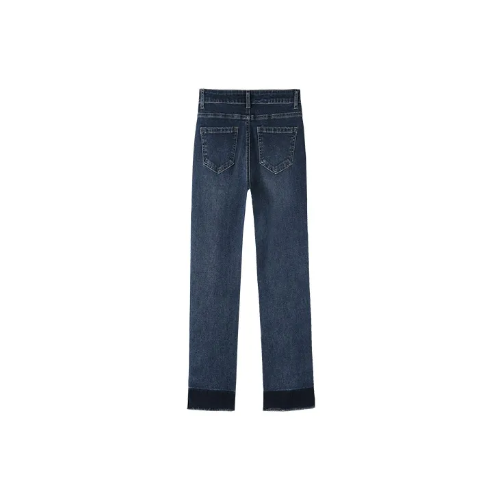 MITUAN Jeans Women's Blue Gray-1