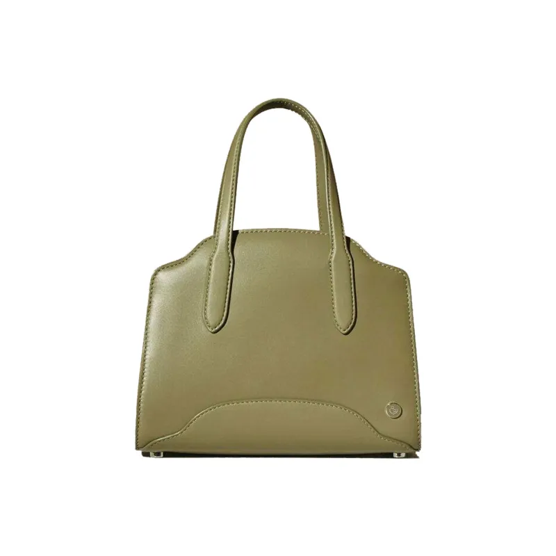 Loro Piana Calfskin Tote Crossbody Bag Shoulder Bag Mini Women's Tea Room Green/Grass Green-0