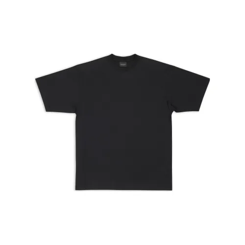 Balenciaga Men's Care Label Medium Fit T-Shirt 