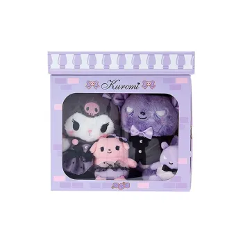 Sanrio Kuromi Doll Dress Up Set Dolls Plush Doll 18/9/7cm Height