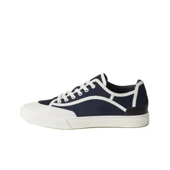 HERMES Get Low Top Stylish Skateboarding Shoes Men's Blue White