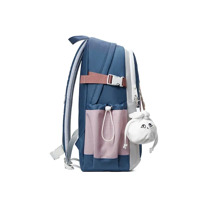 MR.ACE HOMME Polyester Backpack Regular Unisex Beige-8