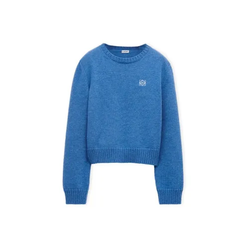 LOEWE Sweaters Women's Single Tranquil Blue