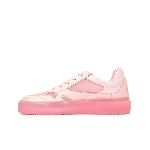 Stuart Weitzman Skateboard Shoes Women's Low-Top Pink