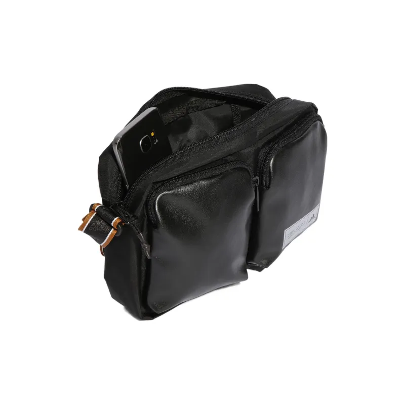 Adidas Polyamide Sports Bag Shoulder Bag Crossbody Bag Regular Unisex Black-2