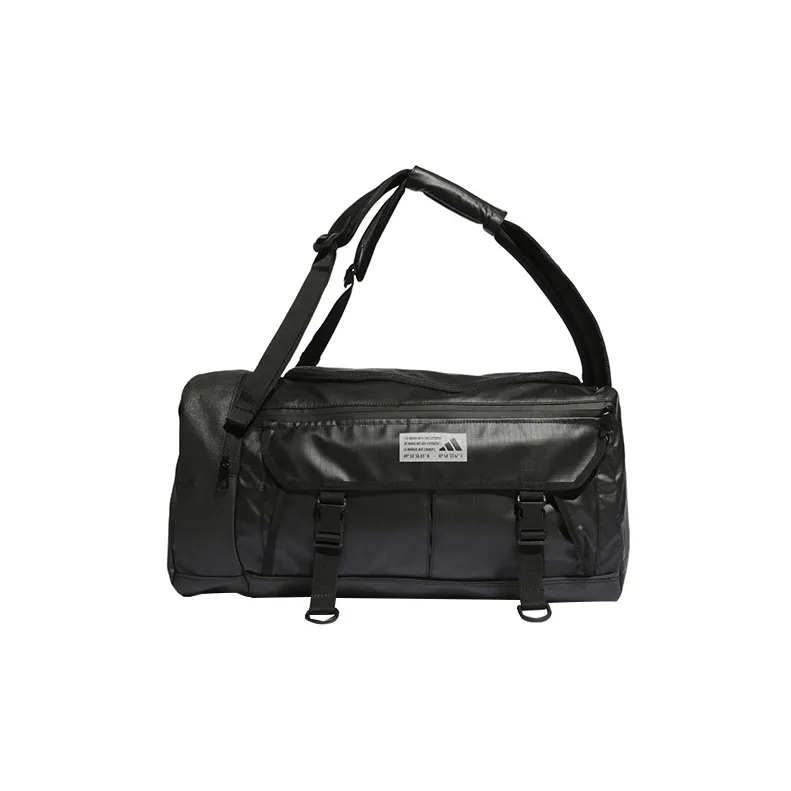 Adidas Polyurethane Luggage Bag Gym Bag Medium Size Unisex Black-0