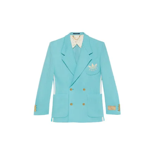 Adidas Originals X GUCCI Business Suits Men Blue