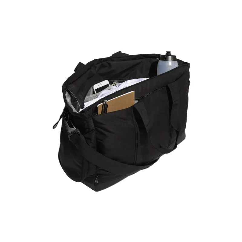 Adidas Recycled Nylon Golf Equipment Bag Handbag Shoulder Bag Crossbody Bag Gym Bag Travel Bag 40.75L Men's Black-3