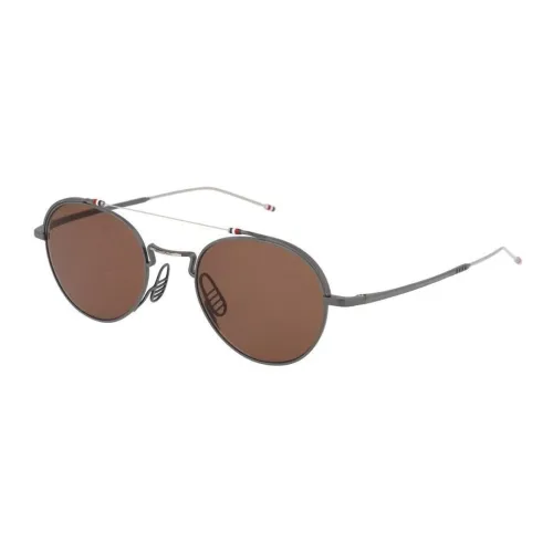 THOM BROWNE Sunglasses Unisex Brown