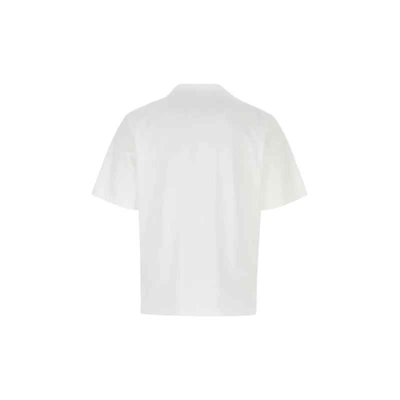 PRADA Logo embroidered T shirt-1