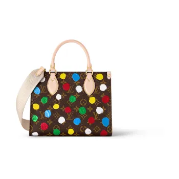 Yayoi Kusama X LOUIS VUITTON ONTHEGO Handbags