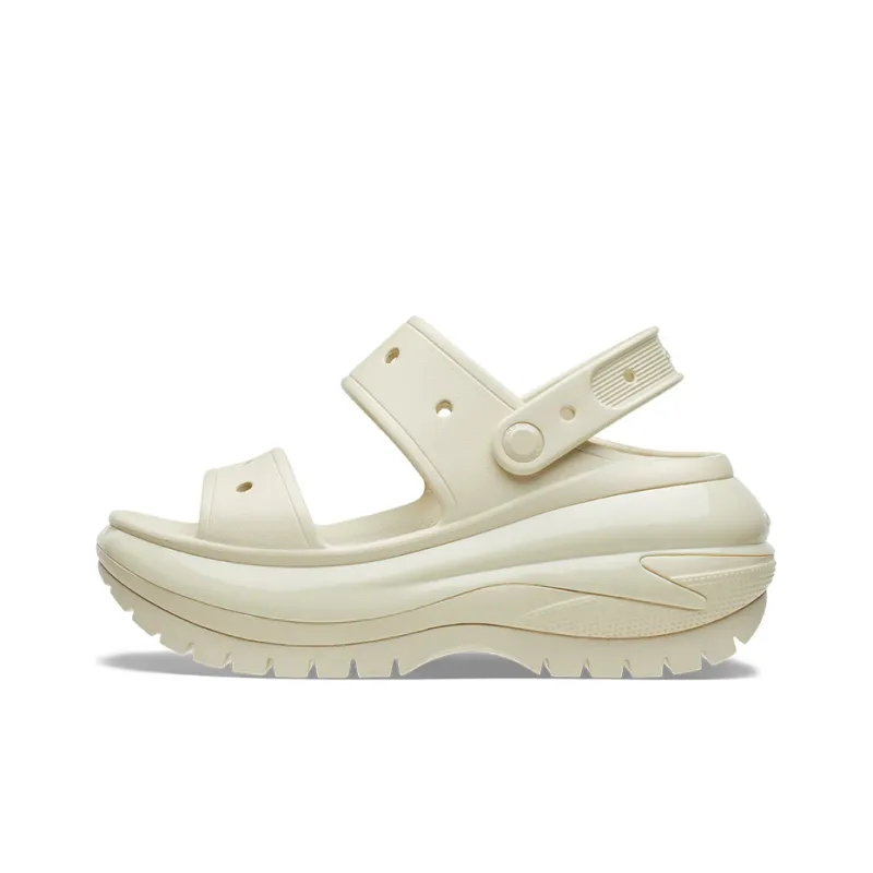 Crocs Mega Crush Sandal Bone Women's-0