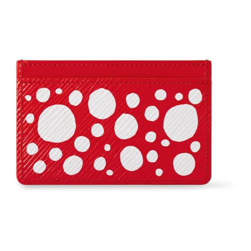 LOUIS VUITTON X Yayoi Kusama Card Holder Red/White