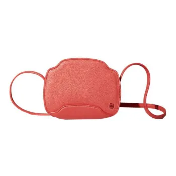 Loro Piana Calfskin Shoulder Bag Crossbody Bag Women's Orange Red