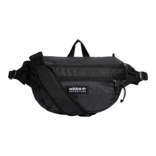 Adidas Originals Recycled Material Handbag, Shoulder Bag, Crossbody Bag, Fanny Pack Regular Unisex Black