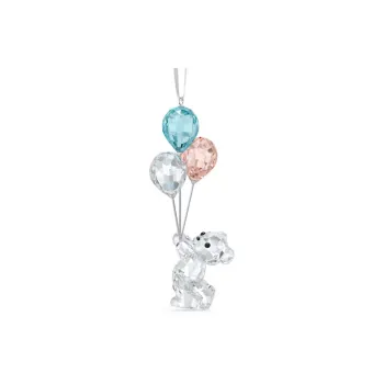 Swarovski Faux Crystal Pendants Unisex Transparent/Blue/Pink