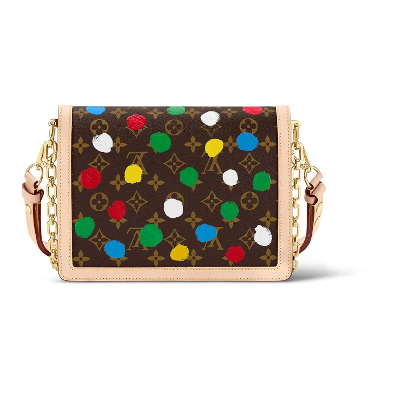 LOUIS VUITTON X Yayoi Kusama Dauphine Mm Monogram Multicolor-2
