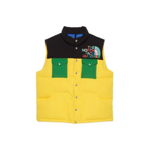 The North Face X GUCCI Vests Women's Yellow