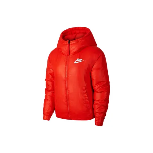 Nike Puffer Jackets Women's Orange