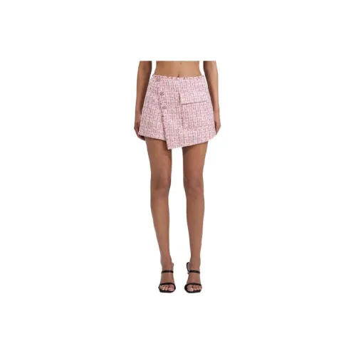 Self-portrait Casual Shorts Women's Pink