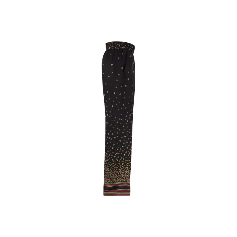 Valentino Knitted Sweatpants Women's Black-2