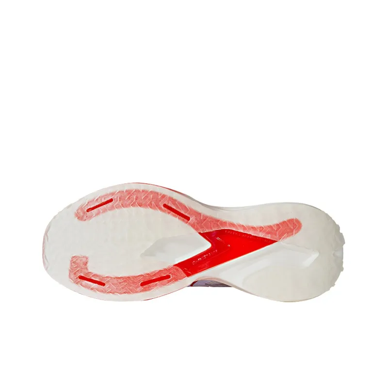 HEALTH KMR Low Top Running Shoes Unisex White Red-4