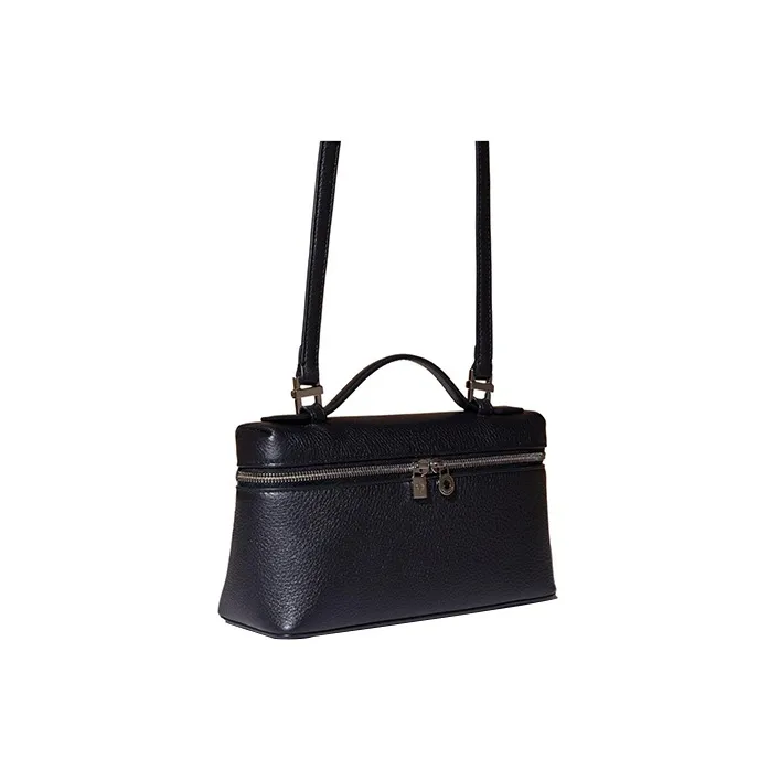 Loro Piana ExtraPocket Calfskin Handbag Shoulder Bag Crossbody Bag Women's Marine Blue-1