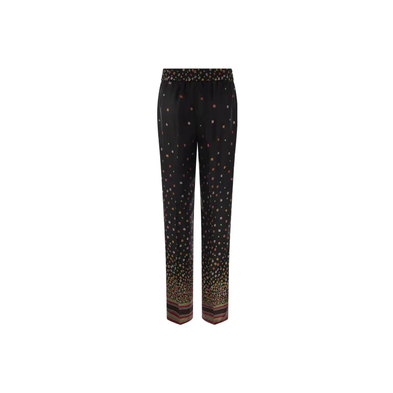 Valentino Knitted Sweatpants Women's Black-1