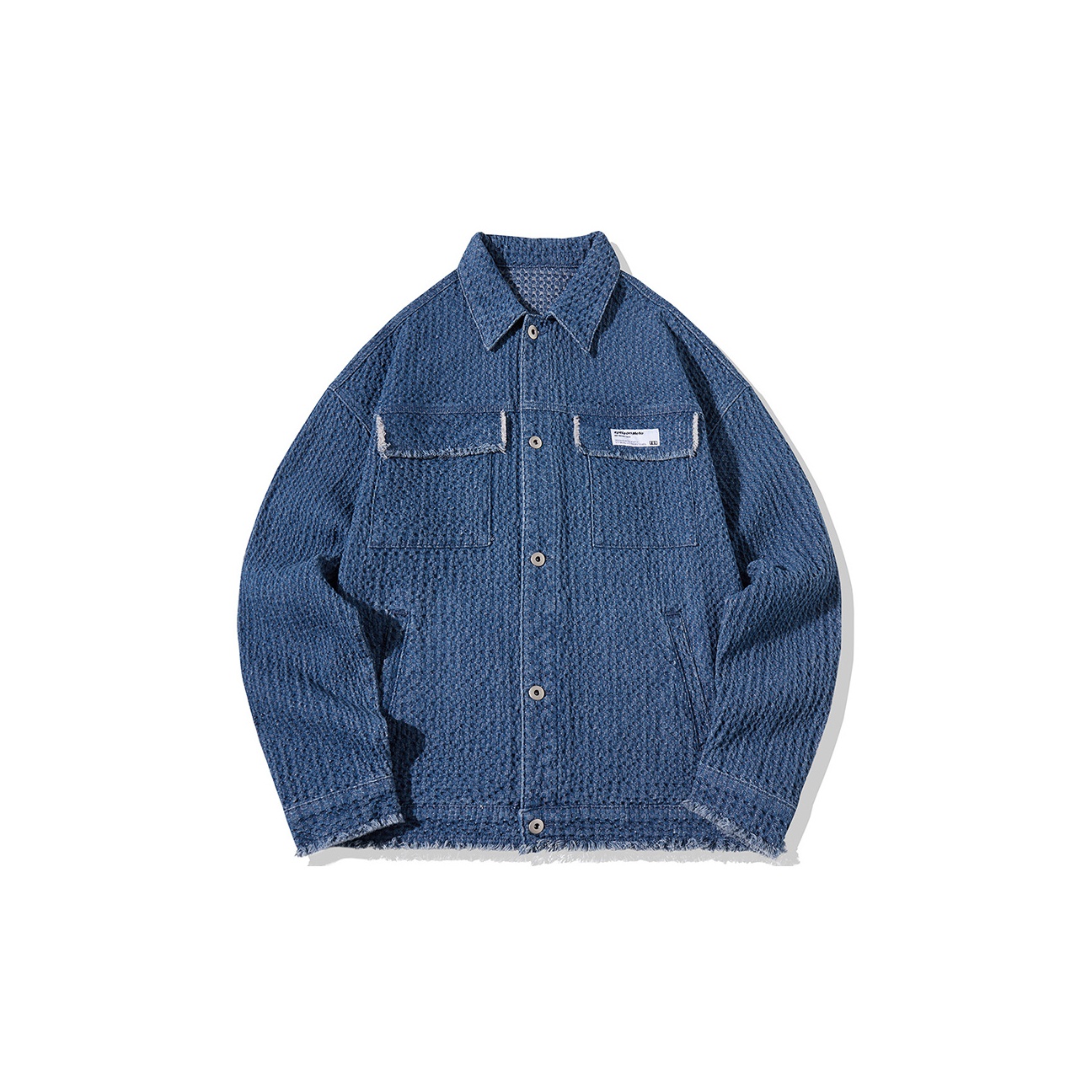 EPTISON Denim Jackets Unisex Blue