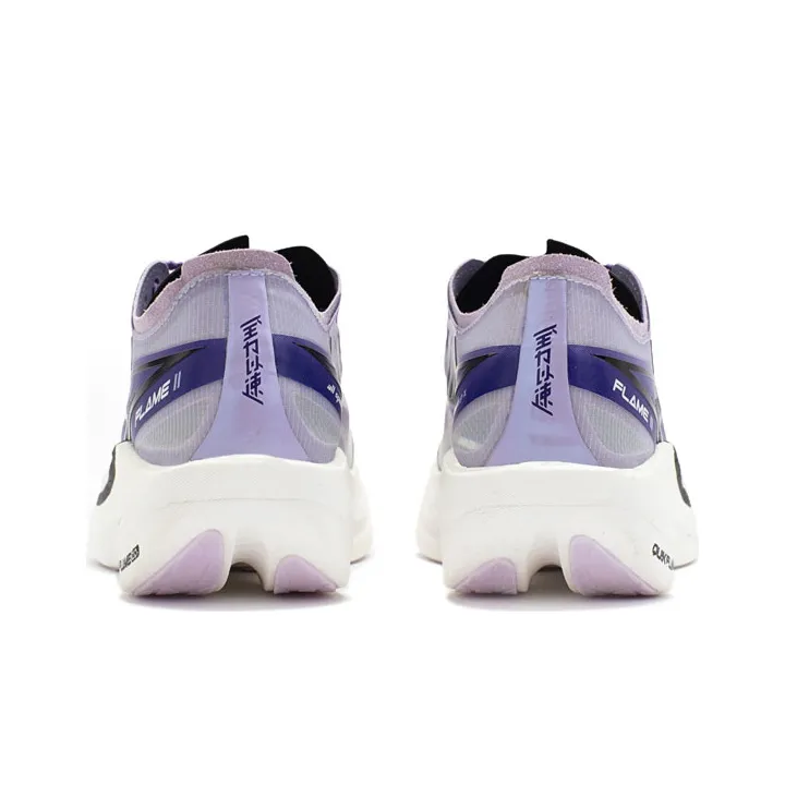361° Feiran 2 Low Top Running Shoes Men's White Purple-4