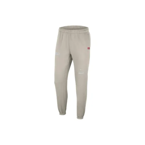 Nike Knitted Sweatpants Men Cream