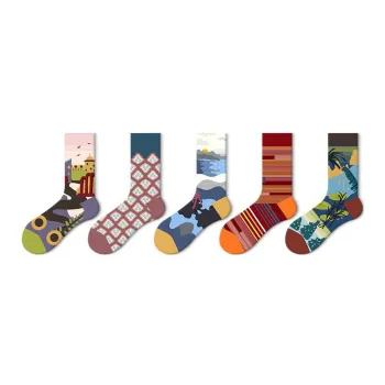 JKN Unisex Mid-Calf Socks