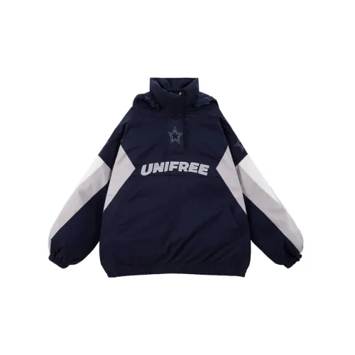 UNIFREE Puffer Jackets Women's Navy Blue