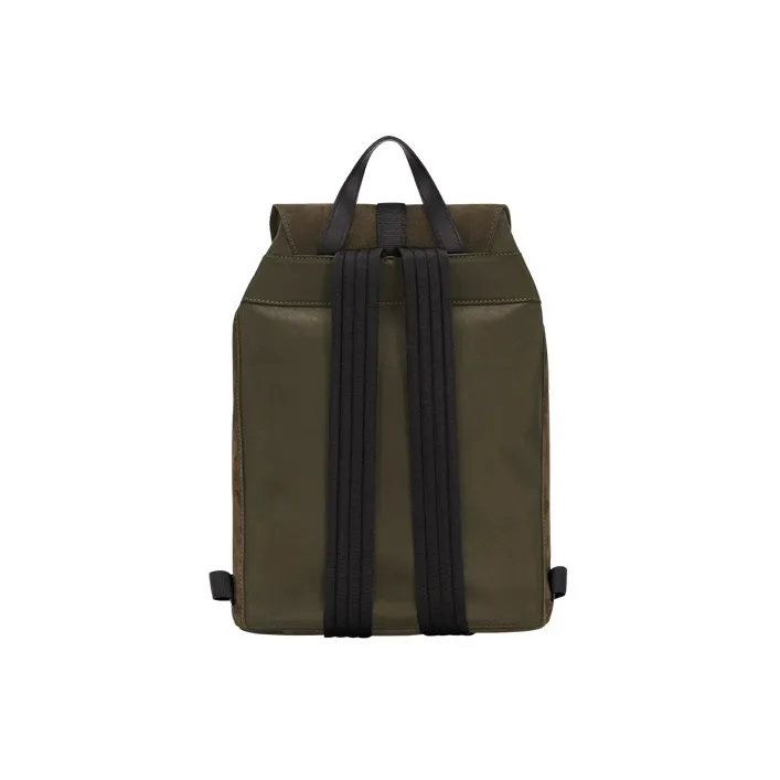 LONGCHAMP 3D Matte Cowhide Leather Backpack Medium Size Women's Green-2