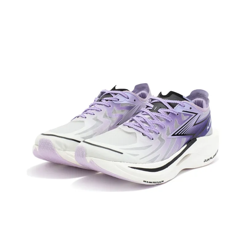 361° Feiran 2 Low Top Running Shoes Men's White Purple-3