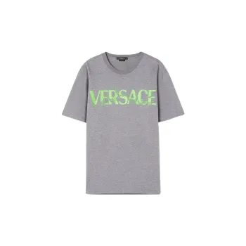 VERSACE SS23 T Shirt Men's Gray