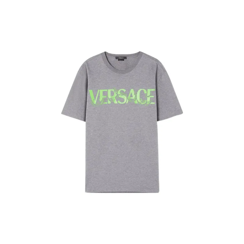VERSACE SS23 T Shirt Men's Gray-0