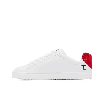Stuart Weitzman/SW Lovestruck Crystal Low Top Stylish Skateboarding Shoes Women's Valentine's Day Limited Edition