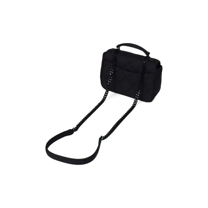 TORY BURCH TB Willa Artificial Leather Shoulder Bag Crossbody Bag Handbag Mini Women's Black-3