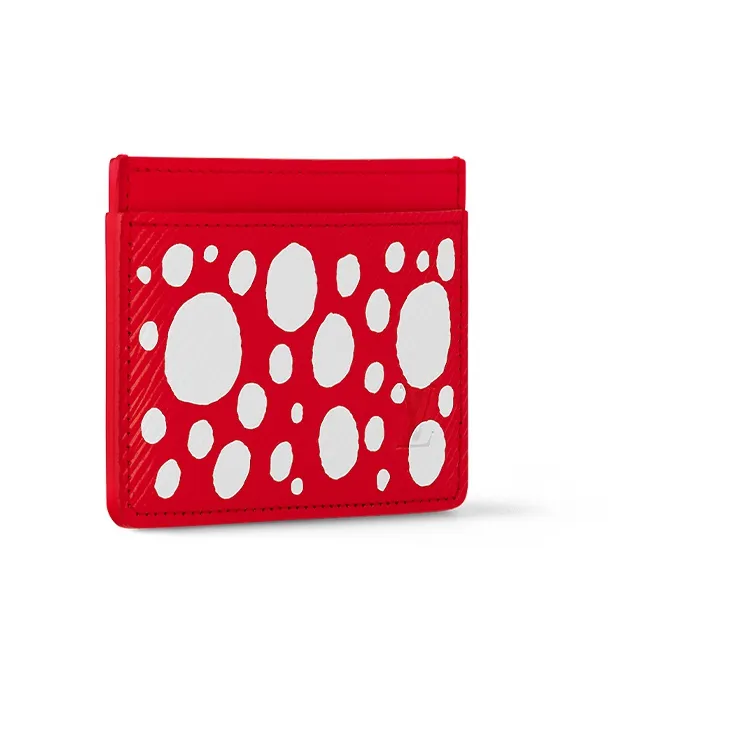LOUIS VUITTON X Yayoi Kusama Card Holder Red/White-1
